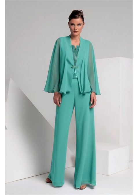 COMPLETO PANTALONE CON GIACCA MANTELLA CURVY ALLURE | Abiti | C20260653